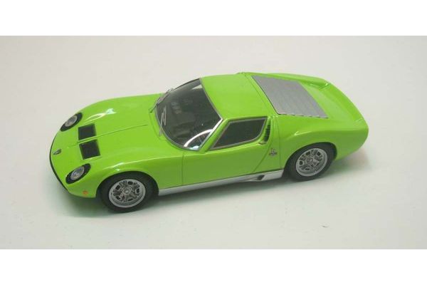 LOOKSMART 1/43scale Lamborghini Miura S Paris MotorShow1968 Light Green [No.LS350D]
