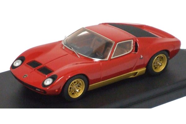 LOOKSMART 1/43scale Lamborghini Miura 1971 Red /Gold [No.LS353A]