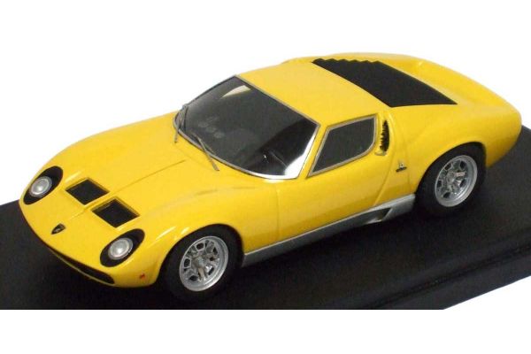 LOOKSMART 1/43scale Lamborghini  Miura  1971 Yellow/Silver [No.LS353B]