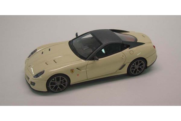 LOOKSMART 1/43scale Ferrari 599 GTO Ivory/MatGray Roof [No.LS369F]