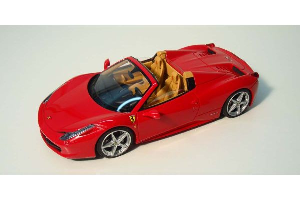 京商 ミニカー | LOOKSMART 1/43scale FERRARI 458 SPIDER Rosso Corsa