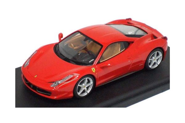 LOOKSMART 1/43scale Ferrari  458 Italia (Rosso Corsa 322) Red [No.LS458A]