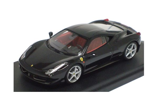 LOOKSMART 1/43scale Ferrari 458 Italia Metallic Black /Black Daytona [No.LS458B]