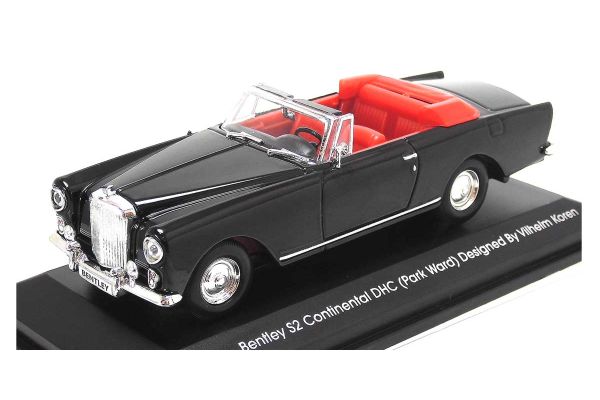 LUCKY DIE CAST 1/43scale 1961 Bentley S2 Continental DHC (Park Ward) BLACK [No.LUC43214BK]