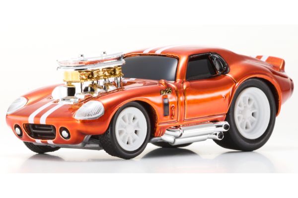 MAISTO 1/64scale MM Shelby Cobra Daytona Coupe 1965 Metallic Orange 25th Anniversary  [No.MS15552MTOR]