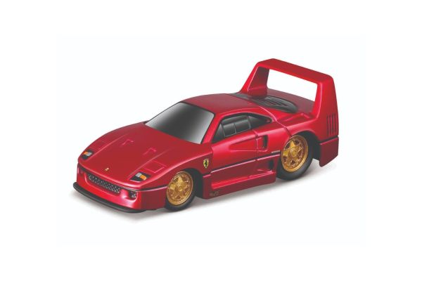 MAISTO 1/64 MM フェラーリ F40 メタリック ディープレッド 25thアニバーサリー  [No.MS15558MTDR]