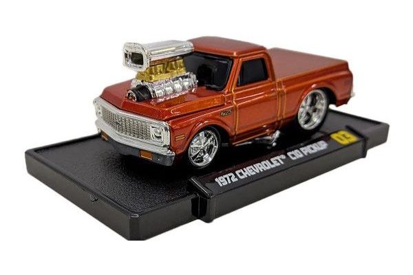 MAISTO 1/64 MM シボレー C10 ピックアップ 1972 メタリックオレンジ 25thアニバーサリー  [No.MS15567MTOR]