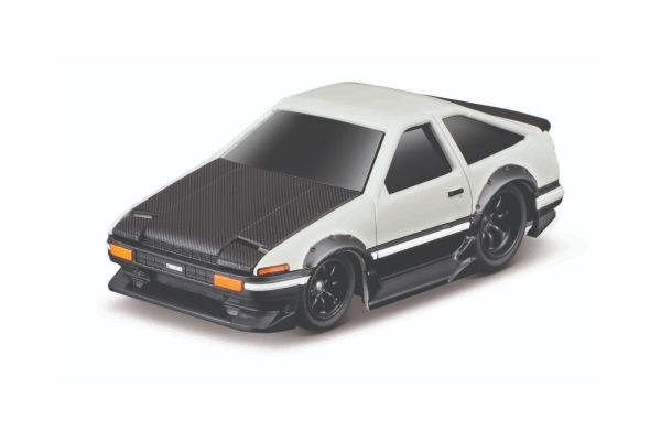 MAISTO 1/64 MM 1983 トヨタ スプリンタートレノ(AE86) ホワイト/ブラック  [No.MS15579BK]