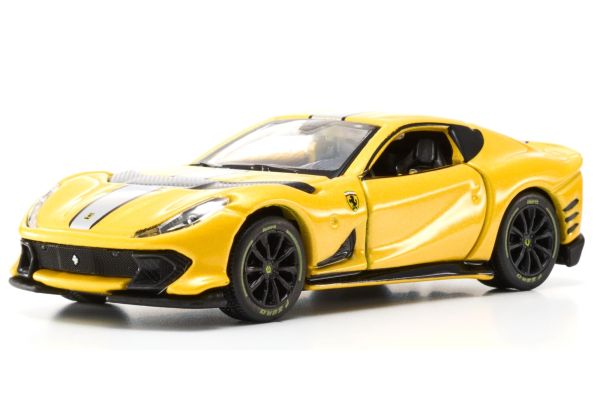 MAISTO 1/64scale SI Ferrari 812 Competizione Metallic Yellow  [No.MS15709YG]