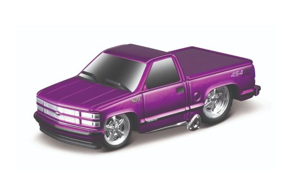 MAISTO 1/64 MM 1993 シボレー 454 SS ピックアップ リキッドパープル 25thアニバーサリー  [No.MS23069P]