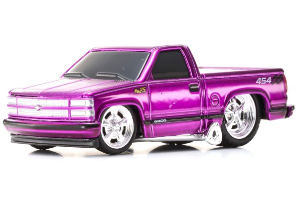 MAISTO 1/64 MM 1993 シボレー 454 SS ピックアップ リキッドパープル 25thアニバーサリー  [No.MS23069P]