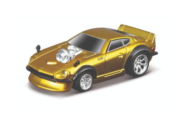 MAISTO 1/64 MM ダットサン 240Z 1972 エンジン付 リキッドイエロー 25thアニバーサリー  [No.MS24915LY]