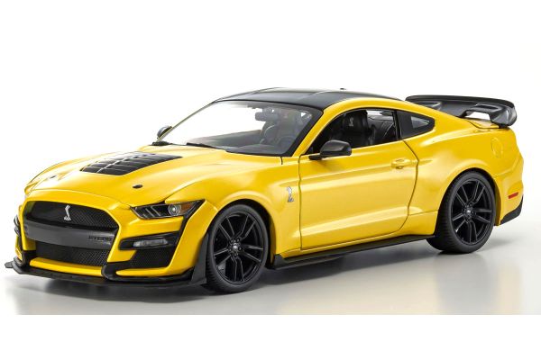 MAISTO 1/18scale Mustang Shelby GT500 2020 Yellow/Black  [No.MS31452Y]