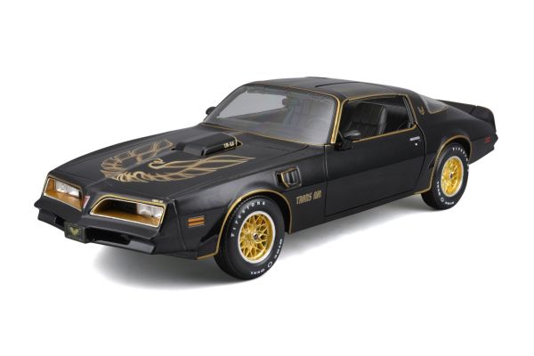 MAISTO 1/43scale Pontiac Firebird Trans Am 1978 Black/Gold  [No.MS31464BK]