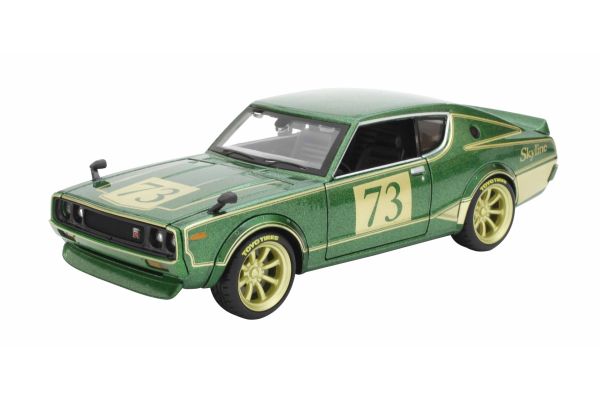 MAISTO 1/24 ニッサン スカイライン 2000GT-R (KPGC110) グリーン  [No.MS32539G2]