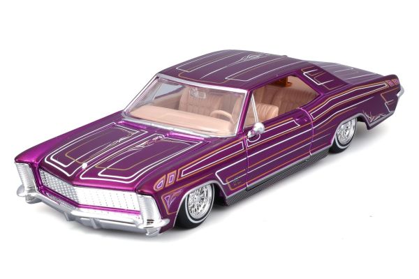 MAISTO 1/26 1965 ビュイック リヴィエラ パープル  [No.MS32551P]
