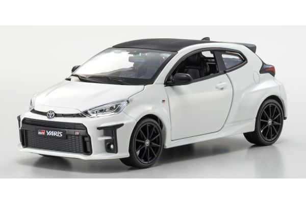 京商 ミニカー | MAISTO 1/24 トヨタ GR ヤリス 2021 ホワイト [No