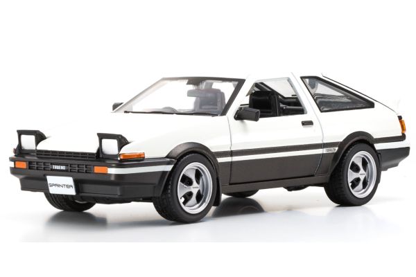 MAISTO 1/24scale Toyota Sprinter Trueno (AE86) White/Black  [No.MS32916WT]