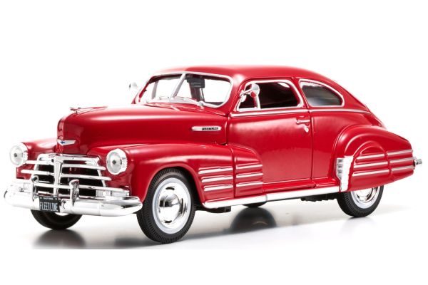 MAISTO 1/24scale Chevrolet Fleetline Aerosedan 1948 Red  [No.MS32921R]
