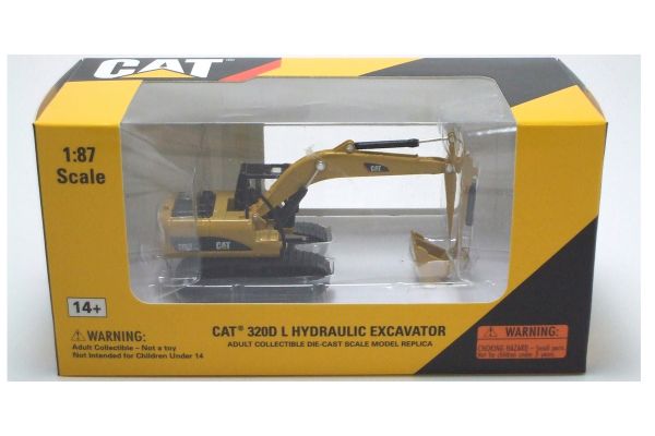 NORSCOT 1/87scale Cat 320D L Hydraulic Excavator  [No.NCAT55262]