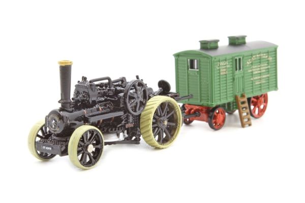 OXFORD 1/148 Fowler BB1 Ploughing Engine #15222 ビストロローバー＋ワゴン  [No.OXNFBB002]