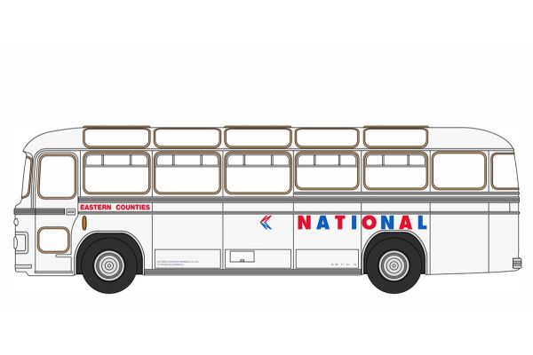 OXFORD 1/148scale Bristol MW6G Bus Eastern Counties NBC  [No.OXNMW6003]