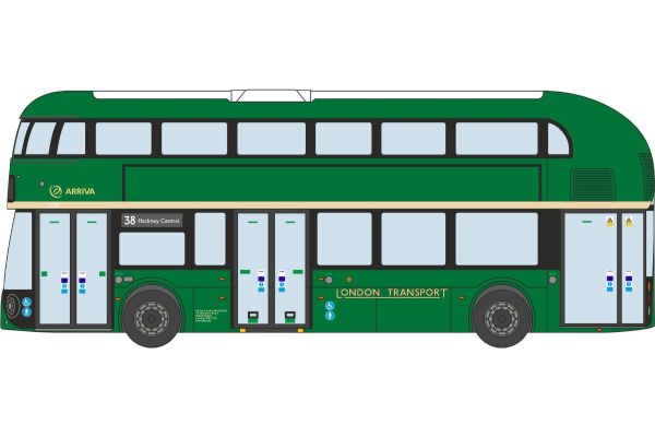 OXFORD 1/148 ニュールートマスター アリーヴァ/ロンドントランスポート  [No.OXNNR009]