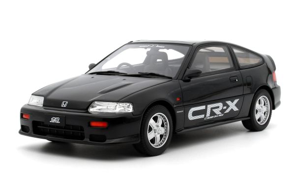 【高品質正規品】1/18 京商　オットーモバイル　ホンダ　CR X ブラック　OTM671 Honda CR-X 乗用車