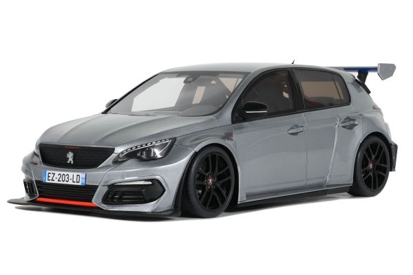 OttO mobile 1/18 プジョー 308 RC BYFACTORY 2020 (シルバー) 世界限定 2,000個  [No.OTM1055]