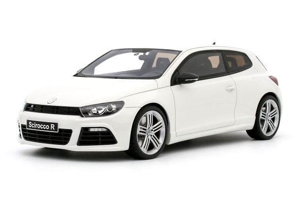 OttO mobile 1/18scale Volkswagen Scirocco 3 R Phase 1 2008 (White) World Limited Edition 999 Units  [No.OTM1090]