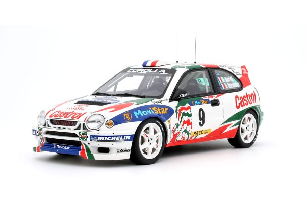 OttO mobile 1/18scale Toyota Corolla WRC Catalunya Rally 1998 #9 Limited to 1,500 units worldwide  [No.OTM1102]