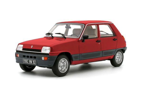 OttO mobile 1/18scale Renault 5 GTL (5-Door) 1984 (Red)  [No.OTM1147]