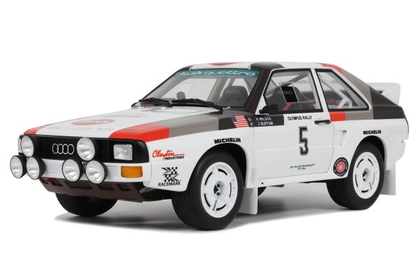 OttO mobile 1/18 アウディ スポーツ クアトロ オリンパスラリー 1986 #5 世界限定 999個  [No.OTM1159]