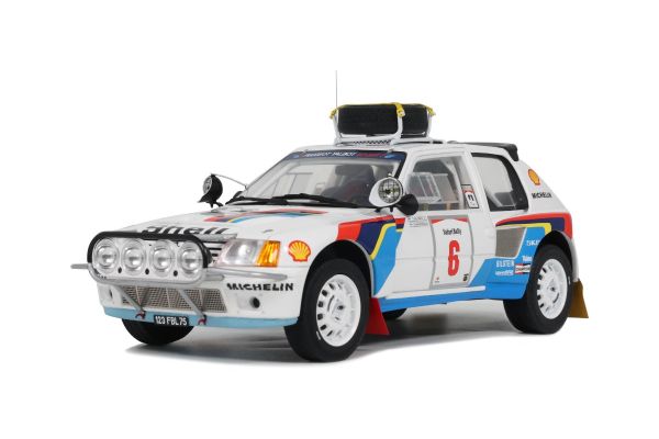 OttO mobile 1/18 プジョー 205 T16 サファリラリー 1985 #6  [No.OTM1161]