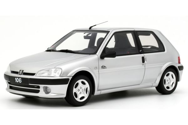 OttO mobile 1/18 プジョー 106 クイックシルバー 2000 (シルバー) 世界限定 999個  [No.OTM1177]