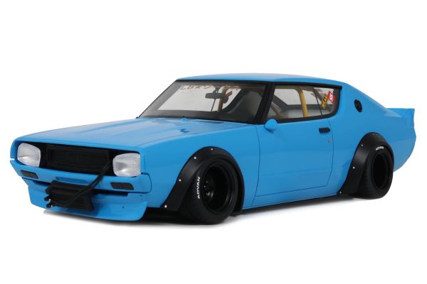 OttO mobile 1/18 日産 スカイライン 2000 GT-R (KPGC110) by LB★WORKS 2024 (ブルー) 限定生産品  [No.OTM1210]