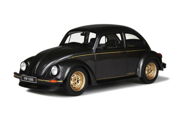 OttO mobile 1/18scale Volkswagen Beetle Oettinger BLACK [No.OTM155]