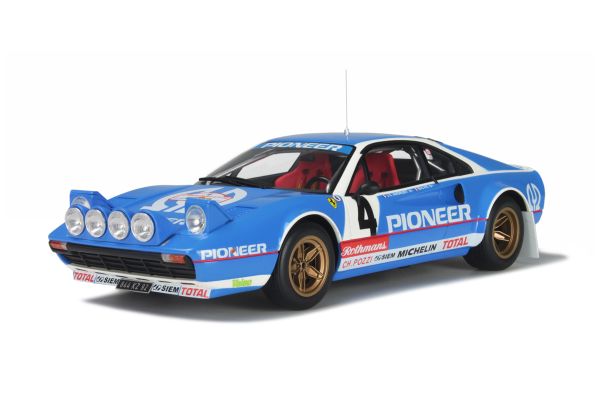 OttOmobile 1/18 Ferrari 308 GTB Michelotto Gr.4 #3 (Night Version)  ディストリビューター-京商 (≠EXOTO) - おもちゃ、ゲーム