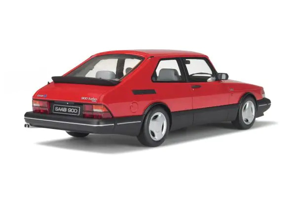 京商 ミニカー | OttO mobile 1/18scale Saab 900 Turbo RED [No.OTM181]