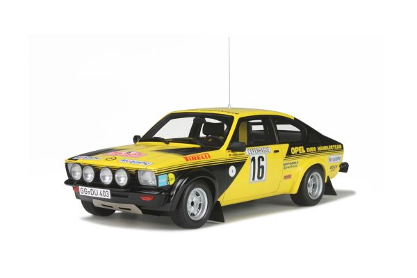 OttO mobile 1/18scale Opel Kadett GTE group 4 Yellow/Black  Monte Carlo 1976 Rohrl / Berger  [No.OTM195]