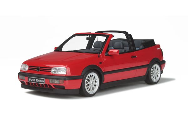 OttO mobile 1/18scale VW Golf 3 Cabriolet Sports Edition Flash Red  [No.OTM202]