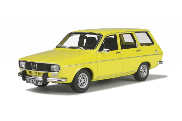 OttO mobile 1/18scale Renault R12 break TS Yellow [No.OTM208
