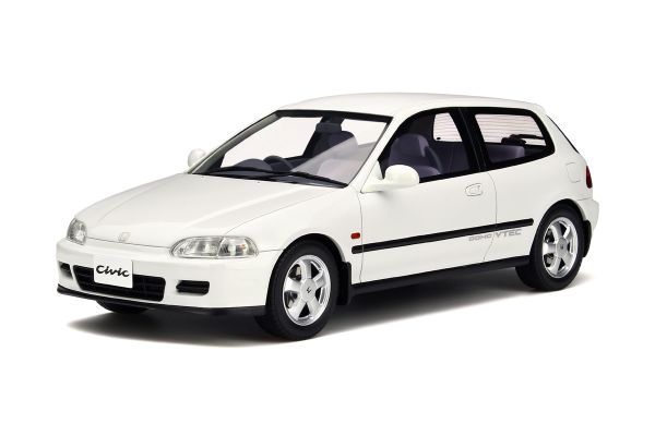 京商 ミニカー | OttO mobile 1/18scale Honda Civic SiR II EG6 White 