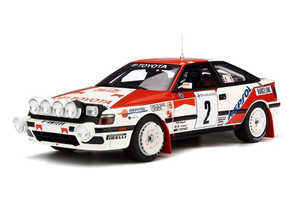 OttO mobile 1/18scale Toyota Celica ST165 Monte Carlo Rally 1991 # 3 C.Sainz White/Red [No.OTM239]