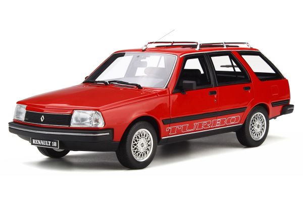 OttO mobile 1/18scale Renault 18 Turbo Break (Red)  [No.OTM269]