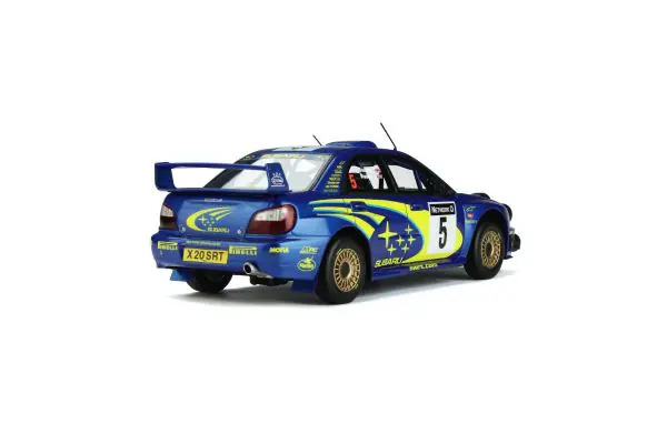 京商 ミニカー | OttO mobile 1/18 スバル インプレッサ WRC (ブルー