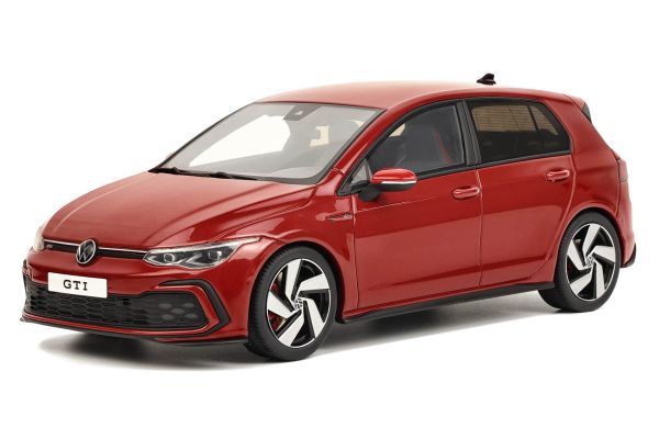OttO mobile 1/18scale Volkswagen Golf VIII GTI 2021 (Red)   [No.OTM405]