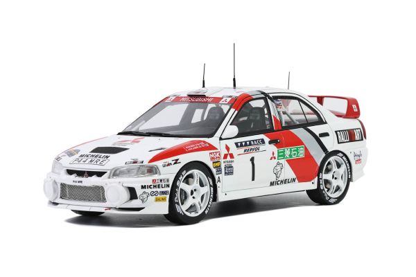 OttO mobile 1/18scale Mitsubishi Lancer Evolution IV Catalunya 1997 #1  [No.OTM409] - KYOSHO minicar