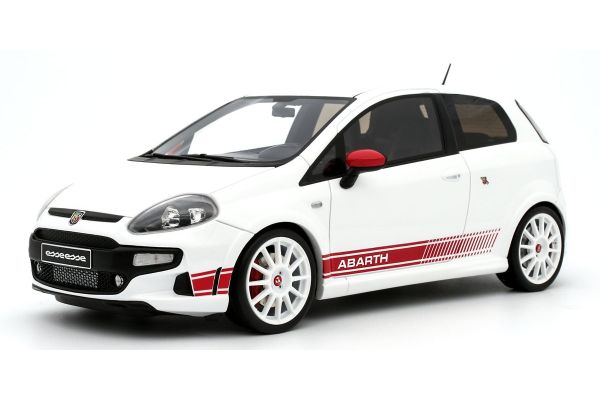 OttO mobile 1/18 フィアット プント アバルト エッセエッセ 2010 (ホワイト) 世界限定 2,000個  [No.OTM460]