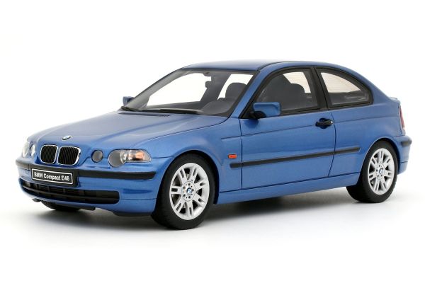OttO mobile 1/18scale BMW E46 318 TI コンパクト 2002 (ブルー) 世界限定 2,000個  [No.OTM462]